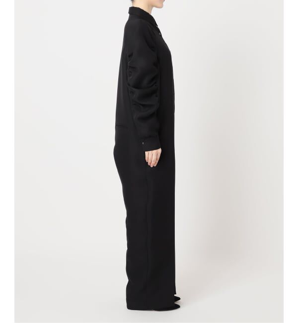 HARDY NOIR「ギャザーソデシャツオールインワン」|オールインワン|