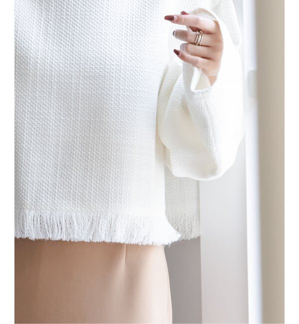 NOBLE「《追加》ツイードショートトップス」|シャツ・ブラウス|