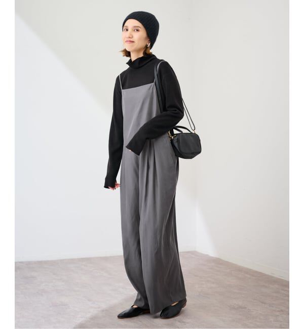 FRAMeWORK「≪追加≫キュプラツイルキャミサロペット 3」|オールインワン|