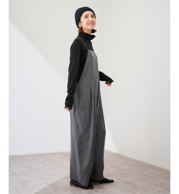 FRAMeWORK「≪追加≫キュプラツイルキャミサロペット 3」|オールインワン|