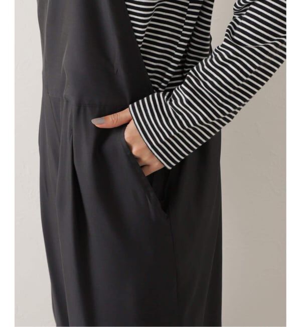 FRAMeWORK「≪追加≫キュプラツイルキャミサロペット 3」|オールインワン|