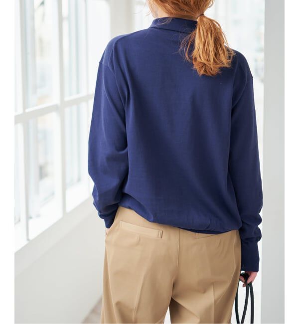Spick and Span「Emil cotoni ポロシャツニット」|ニット・セーター|