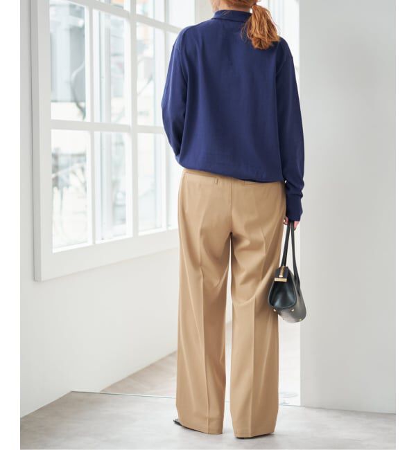 Spick and Span「Emil cotoni ポロシャツニット」|ニット・セーター|