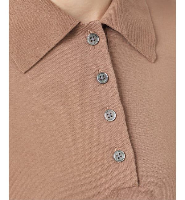 Spick and Span「Emil cotoni ポロシャツニット」|ニット・セーター|