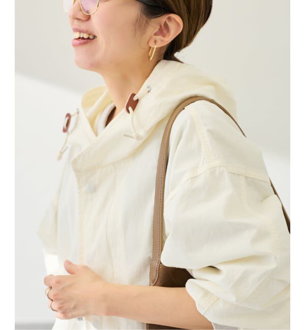 FRAMeWORK「TOP KHAKI/トップカーキ M51ショートパーカー」|ミリタリージャケット|ホワイト A