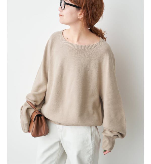 Spick and Span「《26SS 新作/追加 》 ニュアンスコクーンバルキーニット」|ニット・セーター|