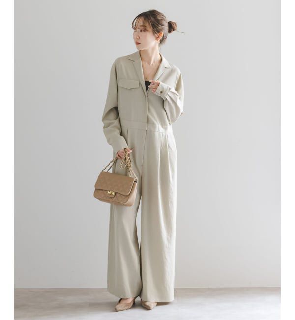 NOBLE「ミリタリーディテールオールインワン」|オールインワン|