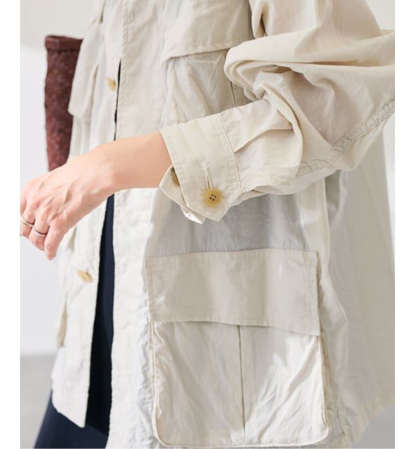 FRAMeWORK「≪予約≫ローンワッシャーミリタリージャケット」|ミリタリージャケット|