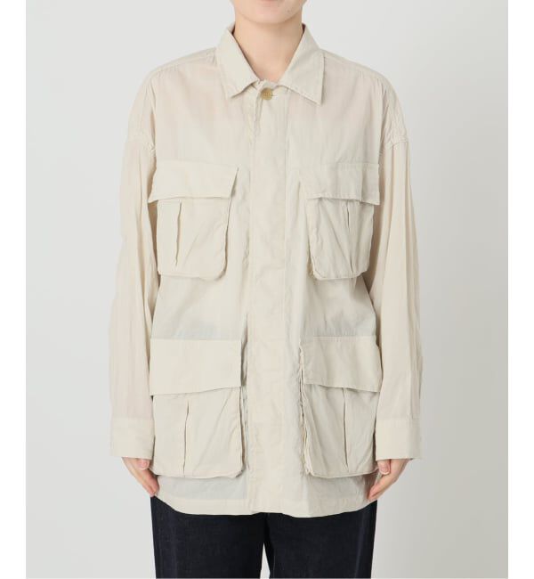 FRAMeWORK「≪予約≫ローンワッシャーミリタリージャケット」|ミリタリージャケット|