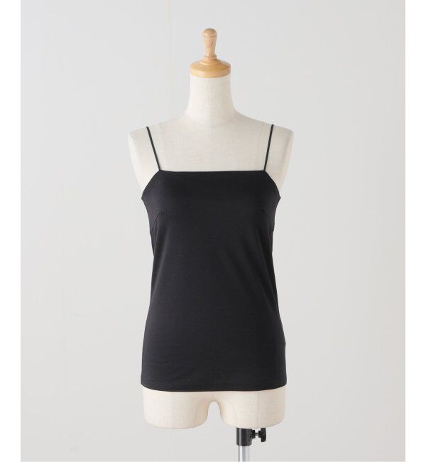  「《追加7》カップ付きキャミソール」|インナー|ブラック