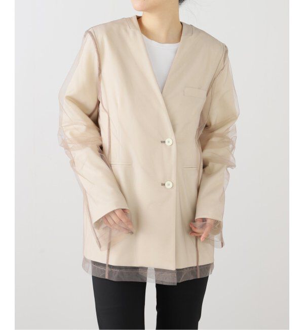  「レイヤードチュールジャケット」|その他|