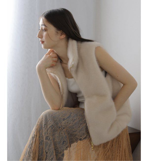  「【洗える】スタンドカラーファージレ」|その他|