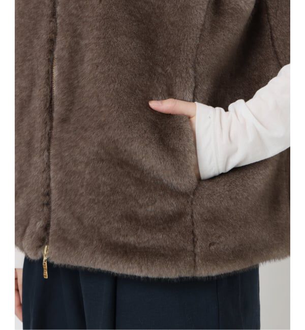  「【洗える】スタンドカラーファージレ」|その他|