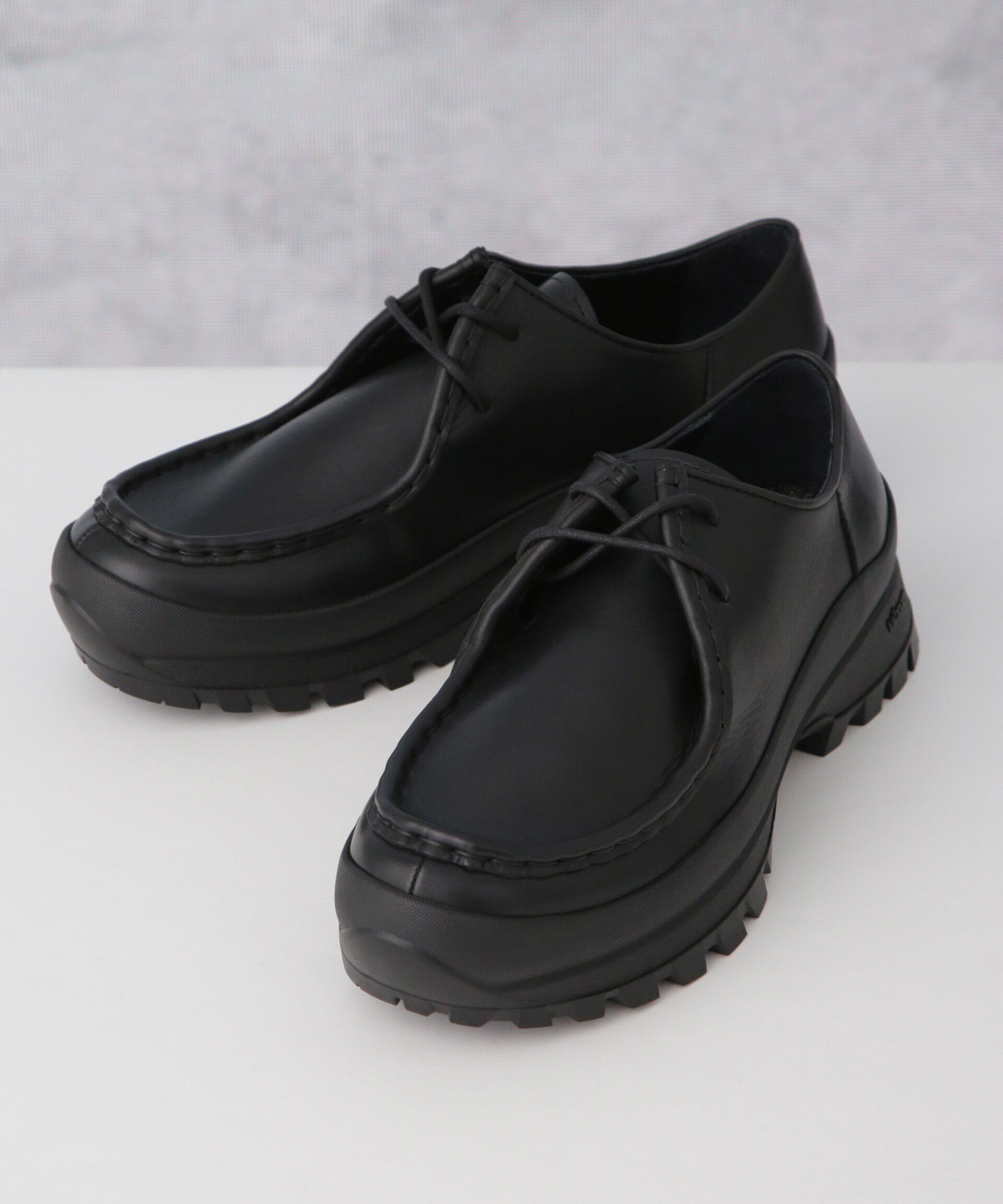 nano･universe「PADRONE/TYROLEAN SHOES」|ビジネス・ドレスシューズ|ブラック