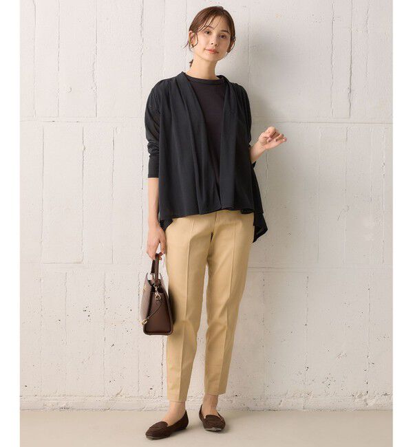 組曲「【WEB限定】シアーツイルジャージーショート カーディガン」|カーディガン|