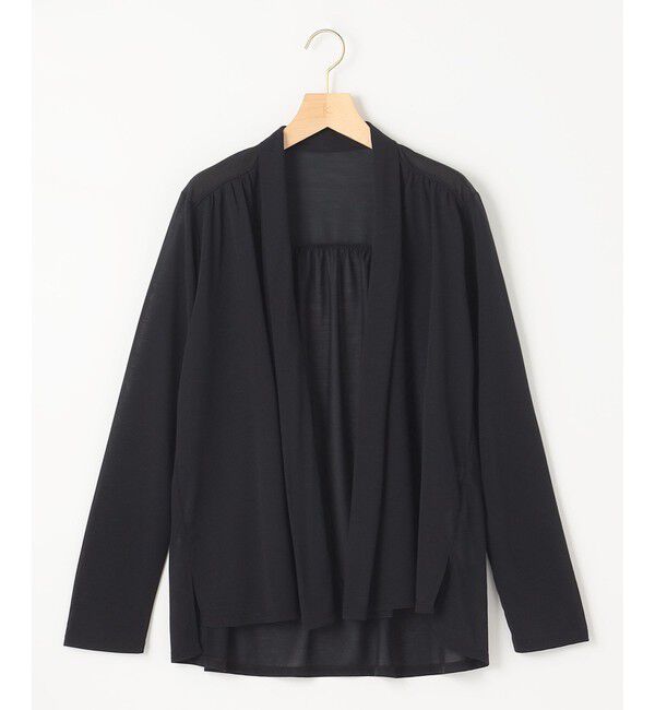 組曲「【WEB限定】シアーツイルジャージーショート カーディガン」|カーディガン|