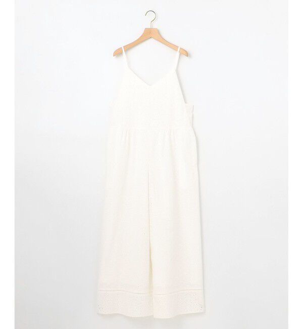 組曲「【WEB限定】エンブロイダリーレースサロペット」|オールインワン|