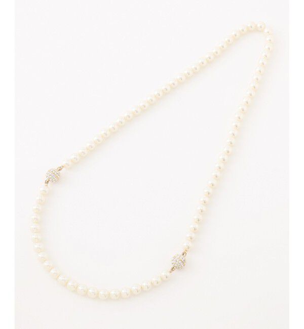 23区「【好評につき追加/VERY掲載】3WAY パール ネックレス」|ネックレス|