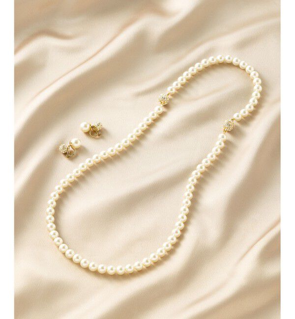 23区「【好評につき追加/VERY掲載】3WAY パール ネックレス」|ネックレス|