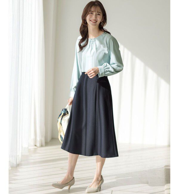 ANY SIS「【洗える】褒めらレディフレア スカート」|スカート|