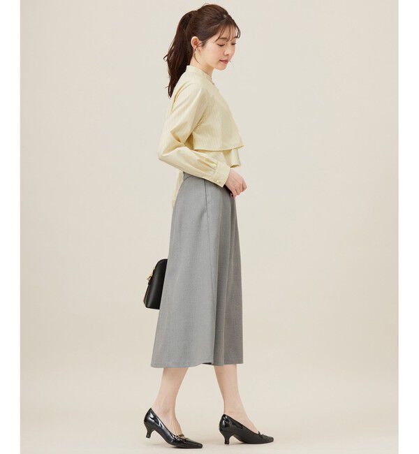 ANY SIS「【洗える】褒めらレディフレア スカート」|スカート|