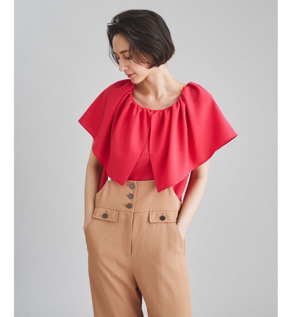  「ストラップストレートサロペ」|オールインワン|