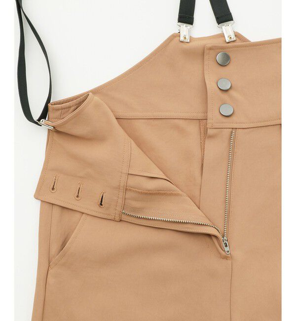  「ストラップストレートサロペ」|オールインワン|