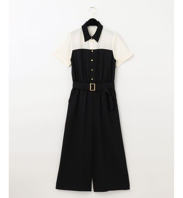 Diagram「バイカラーサロペット」|オールインワン|