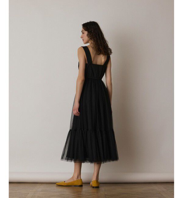  「チュールコンビティアードワンピース」|ワンピース|