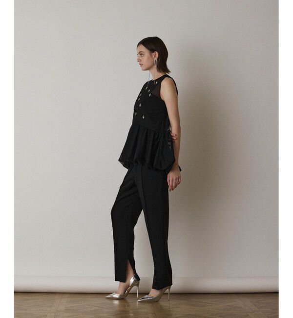 GRACE CONTINENTAL「バルーンチュールトップ」|シャツ・ブラウス|