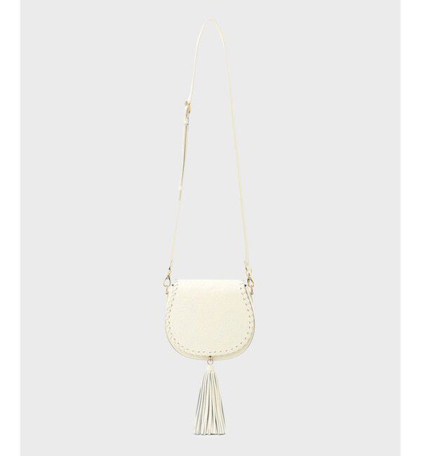 Carving Tribes「PaisleyMiniBag」|ショルダー・メッセンジャー|エクリュ