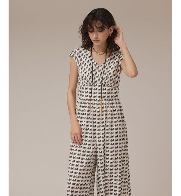 Diagram「ホースプリントサロペット」|オールインワン|キナリ