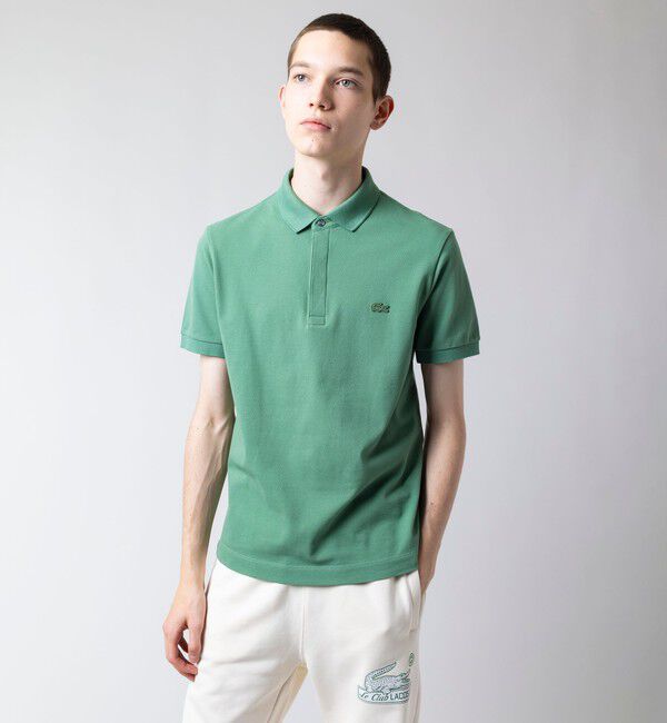 LACOSTE「『Le Paris Polo』レギュラーフィット　パリポロ 比翼ポロシャツ」|ポロシャツ|