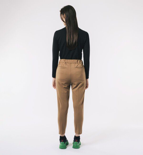 LACOSTE「SOFT THERMOジャージクロップドパンツ」|チノ|