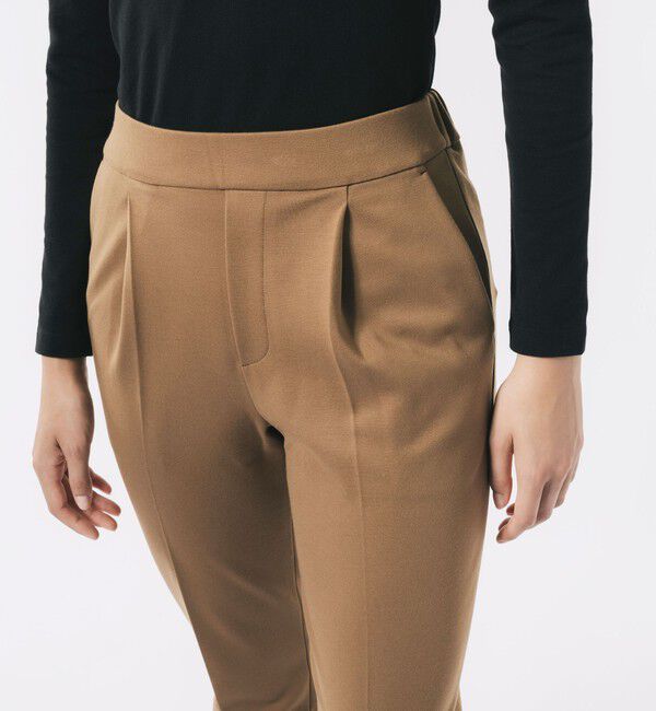 LACOSTE「SOFT THERMOジャージクロップドパンツ」|チノ|