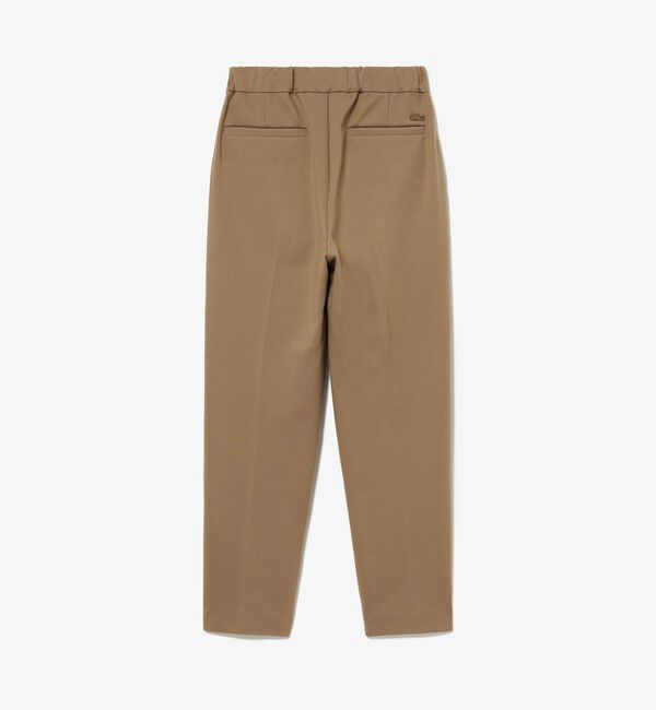 LACOSTE「SOFT THERMOジャージクロップドパンツ」|チノ|