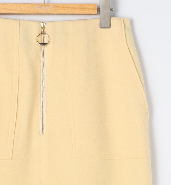 NOLLEY'S sophi「ウォッシャブルダブルジャージハーフジップタイトスカート」|タイト|