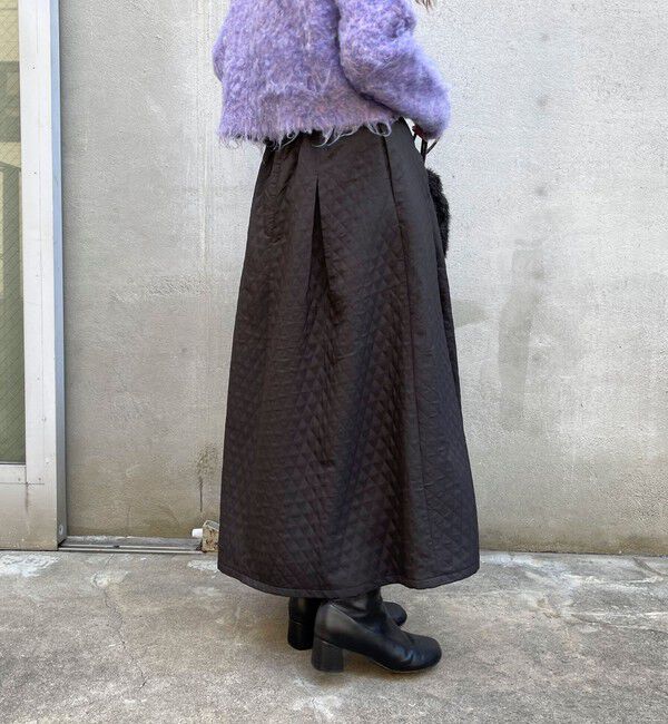 fredy emue「キルティングタックスカート」|スカート|