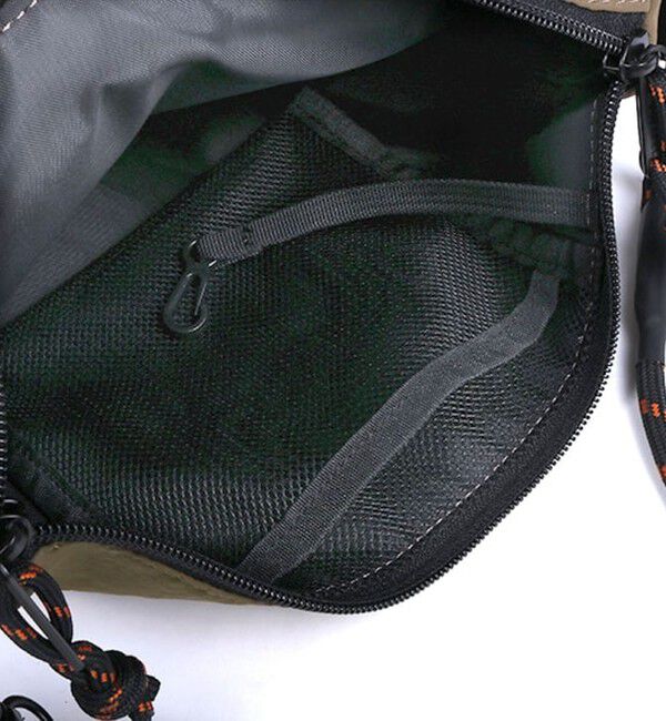 GLOSTER「【UNIVERSAL OVERALL】フロントメッシュ ザイルショルダーバッグ」|ショルダー・メッセンジャー|