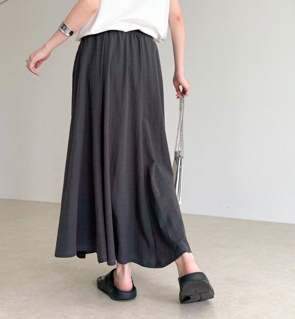 fredy emue「《セットアップ対応》タンブラー鹿の子フレアースカート」|スカート|