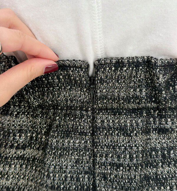 fredy emue「ラメツィードスカート」|スカート|