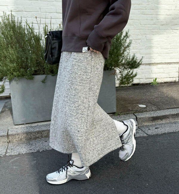 fredy emue「ラメツィードスカート」|スカート|