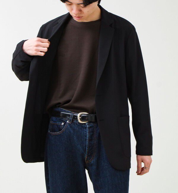 GLOSTER「【セットアップ対応】リネンタッチドビージャケット」|テーラードジャケット|