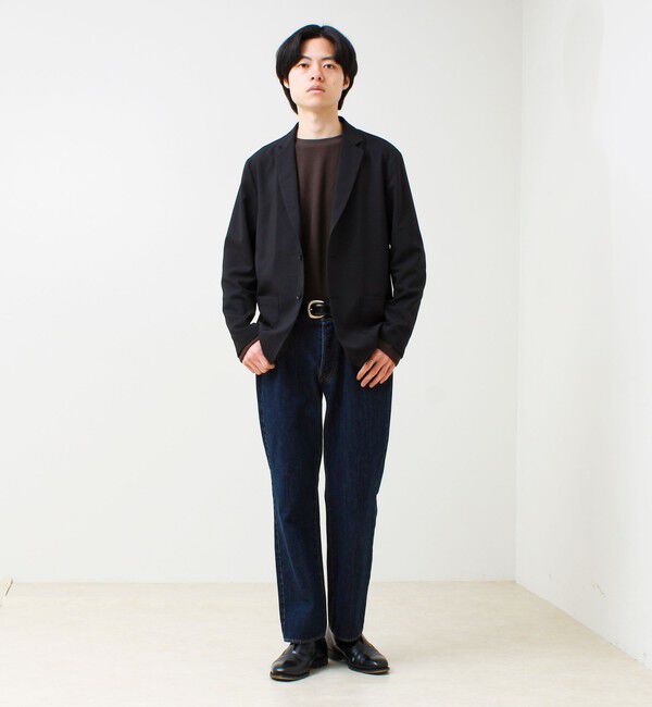 GLOSTER「【セットアップ対応】リネンタッチドビージャケット」|テーラードジャケット|