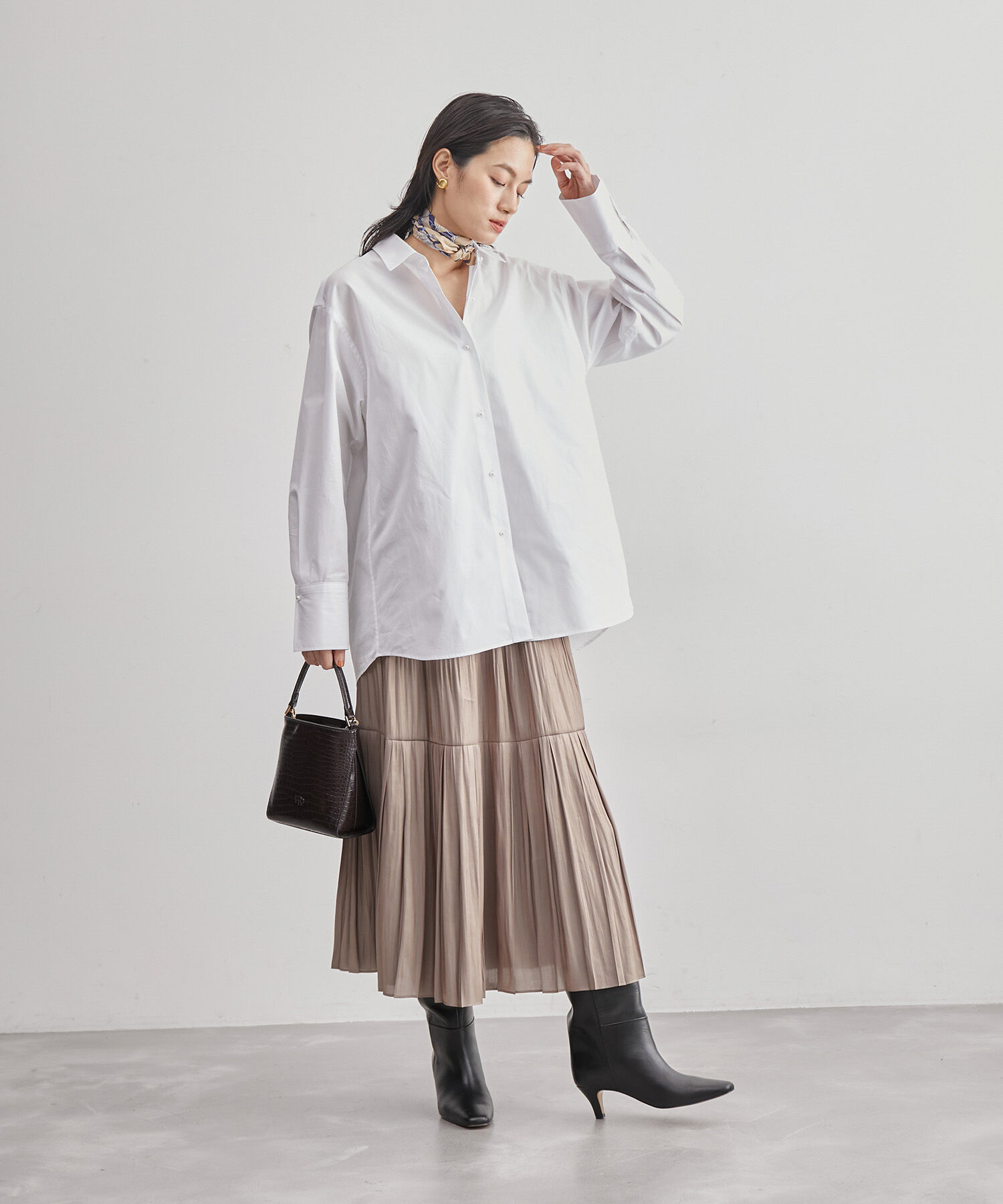 ROPE「【THOMAS MASON（トーマス メイソン）】パールボタンシャツ【雑誌掲載】」|シャツ・ブラウス|