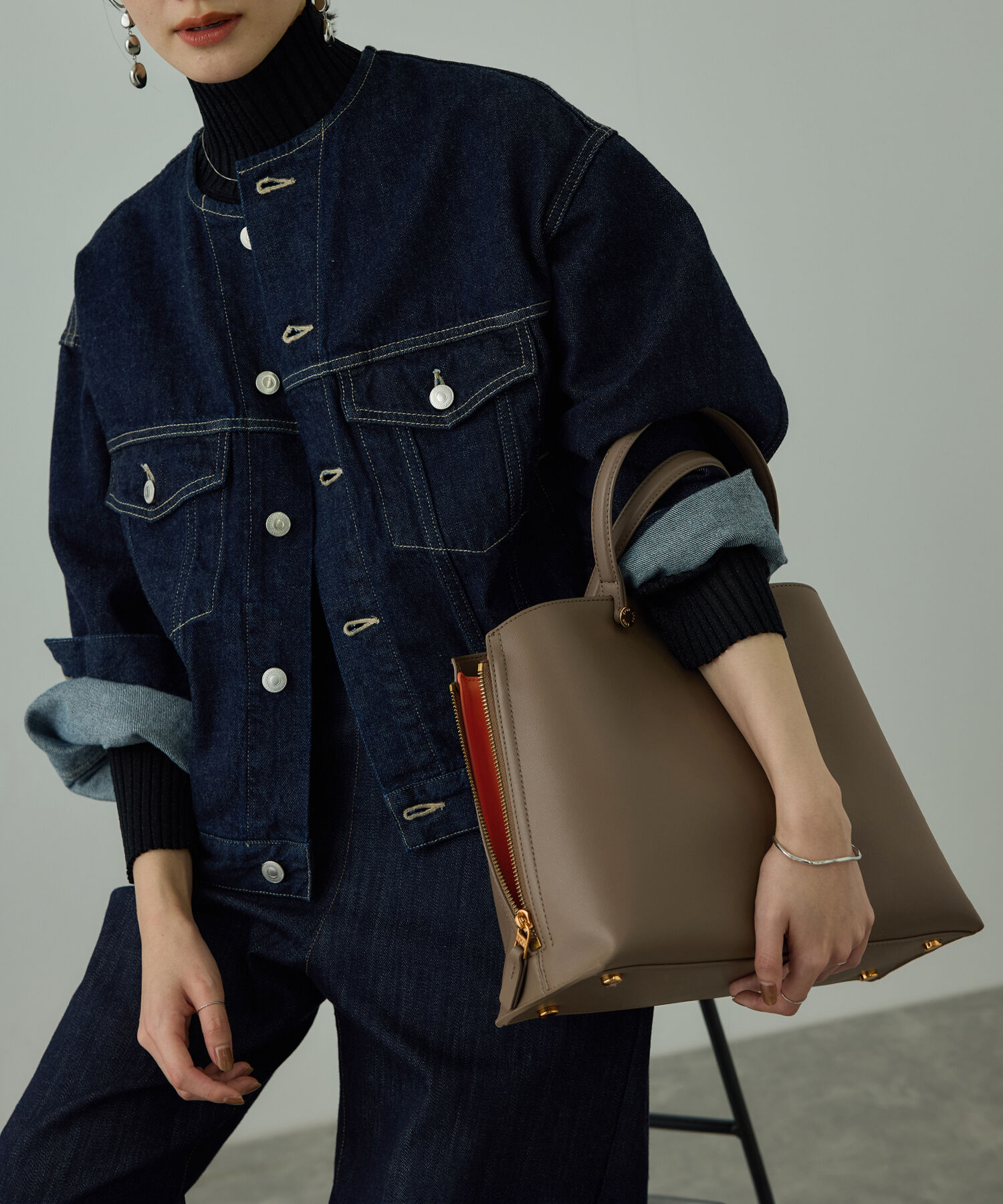 ROPE「【E'POR】Y BAG Medium【軽量】【25AW】」|ショルダー・メッセンジャー|