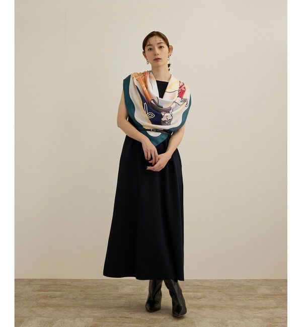 ROPE「【4 ARTIST for ROPE'】コラボ シルクスカーフ/Lサイズ」|バンダナ・スカーフ|