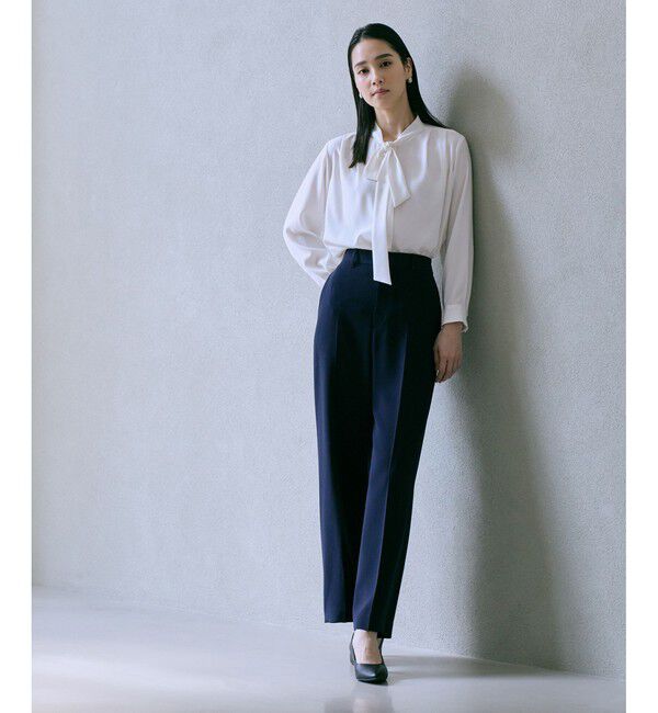 ROPE「ボウタイブラウス/イージーケア・25AW」|シャツ・ブラウス|