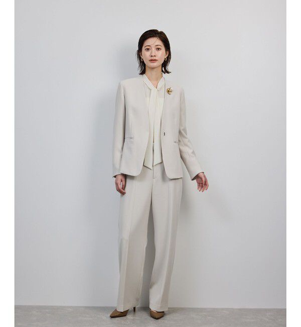 ROPE「ボウタイブラウス/イージーケア・25AW」|シャツ・ブラウス|