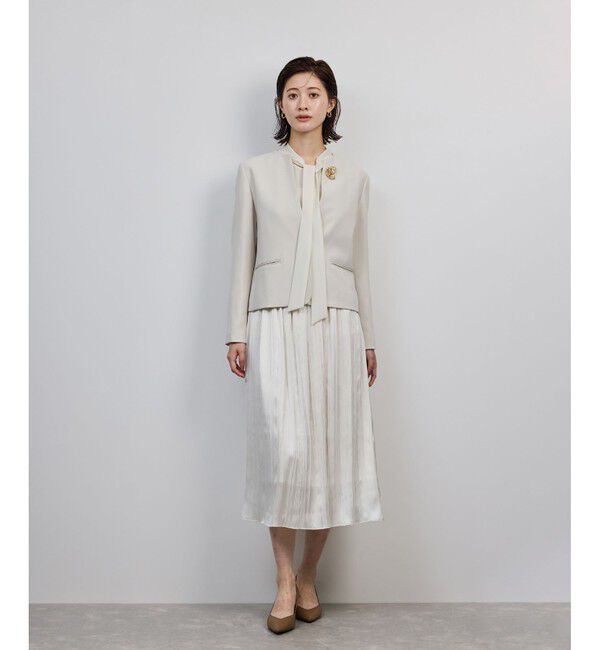 ROPE「ボウタイブラウス/イージーケア・25AW」|シャツ・ブラウス|